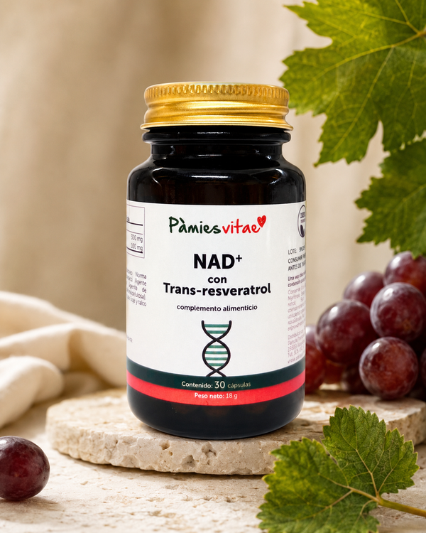 NAD+ com Trans-resveratrol